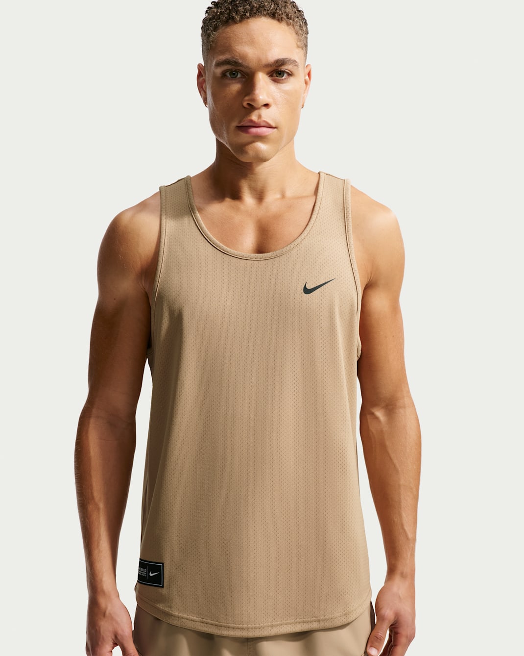 Nike Swim Men's Tank Top Top - Parachute Beige