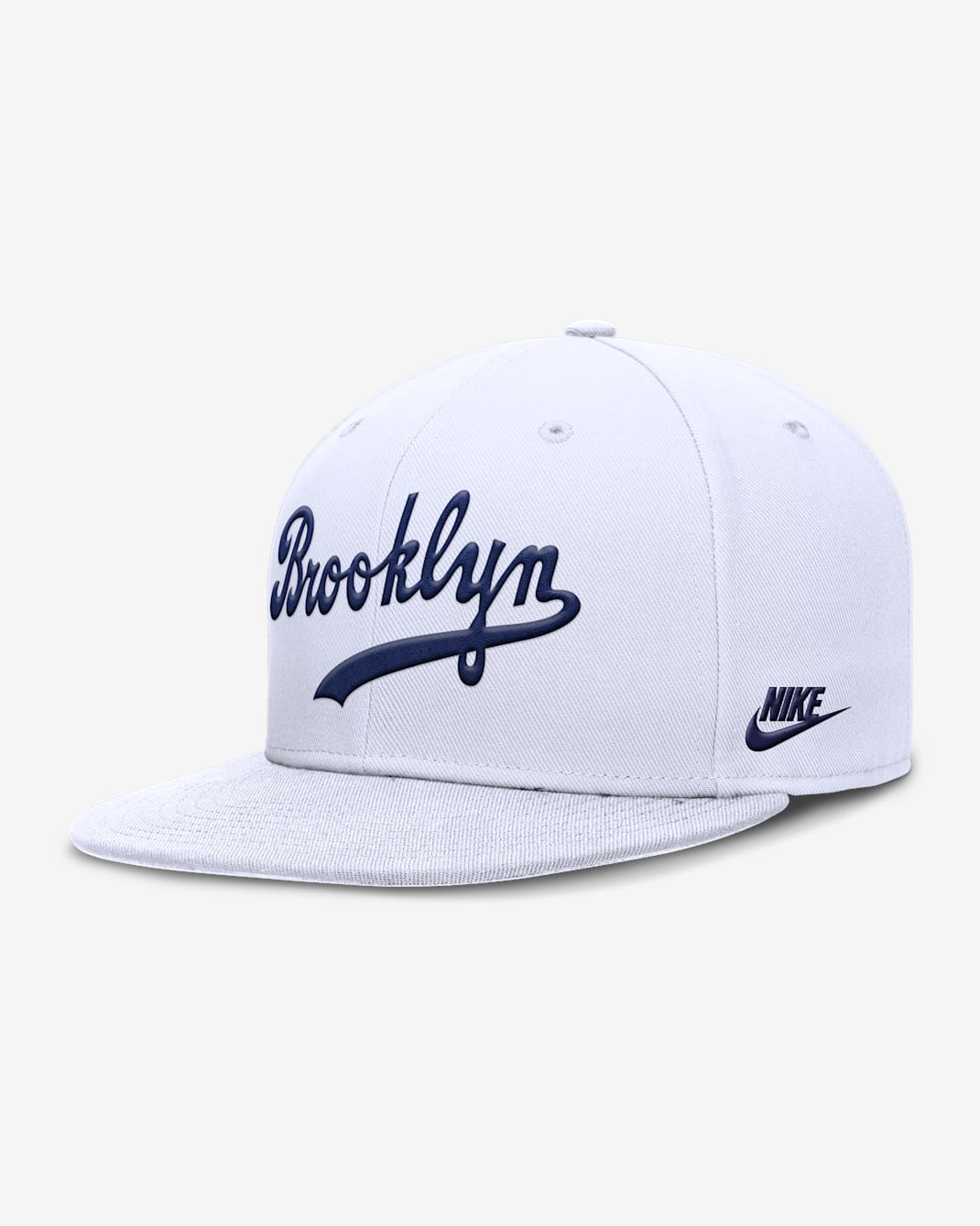 Brooklyn Dodgers Cooperstown True Men's Nike Dri-FIT MLB Fitted Hat - White