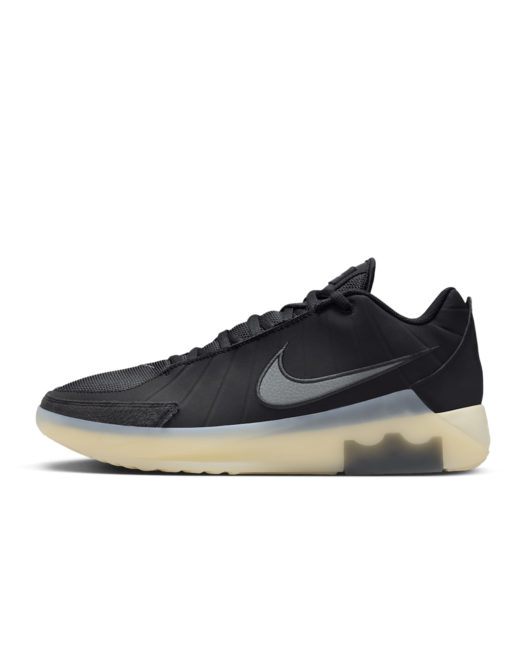 LeBron Witness 9 Basketball Shoes - Black/Coconut Milk/Iron Grey