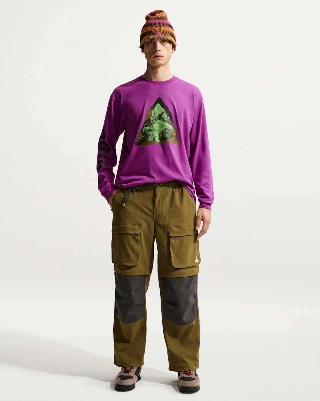 Nike ACG "Smith Summit" Men's Zip Cargo Pants - Olive Flak/Anthracite/Summit White