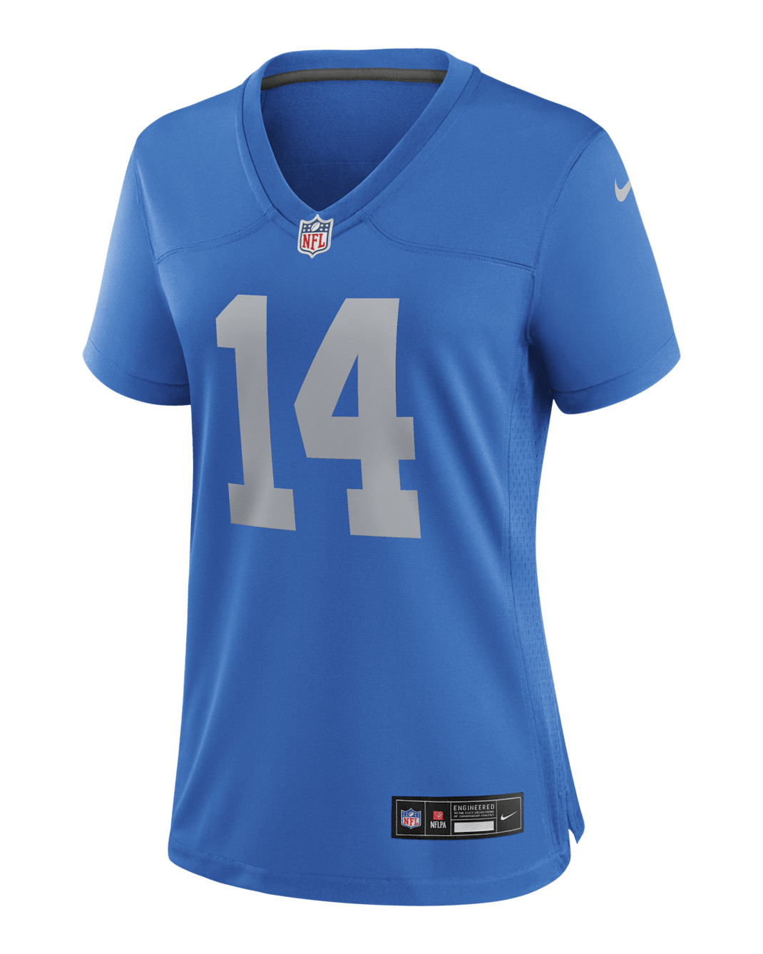 Jersey de fútbol americano Nike de la NFL Game para mujer Amon-Ra St. Brown Detroit Lions - Azul