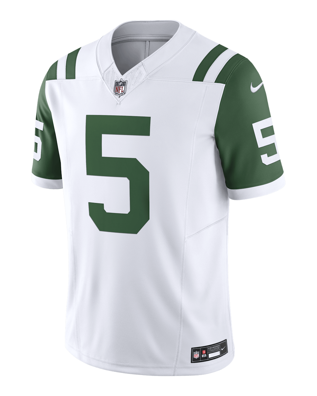 Jersey de fútbol americano Nike Dri-FIT de la NFL Limited para hombre Garrett Wilson New York Jets - Blanco