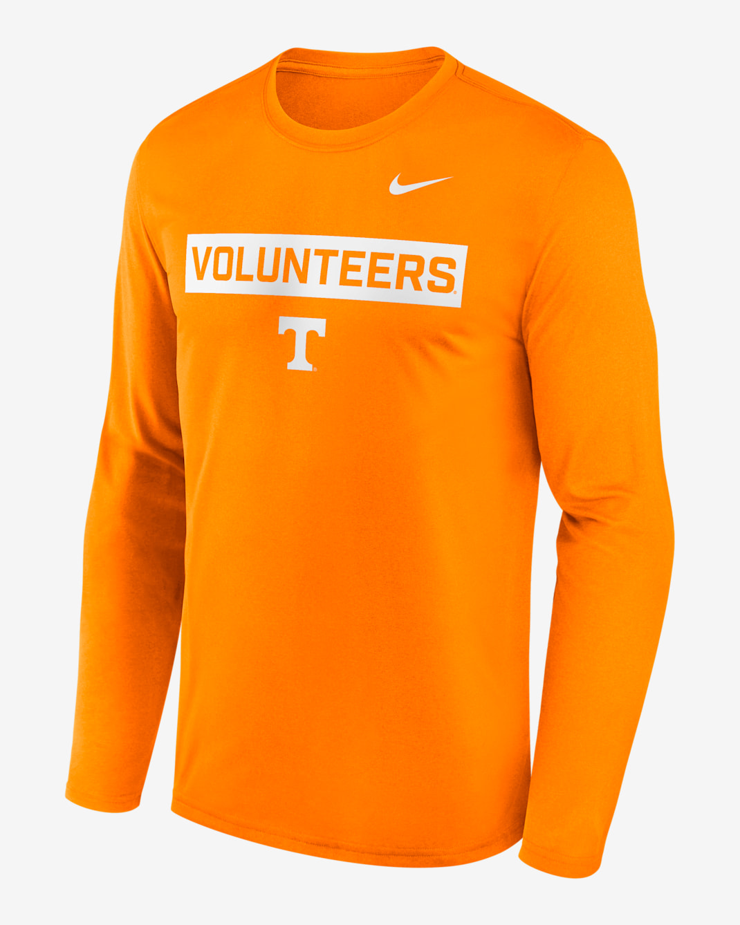 Tennessee Primetime Legend 2-Hit Men's Nike Dri-FIT College Long-Sleeve T-Shirt - Team Orange