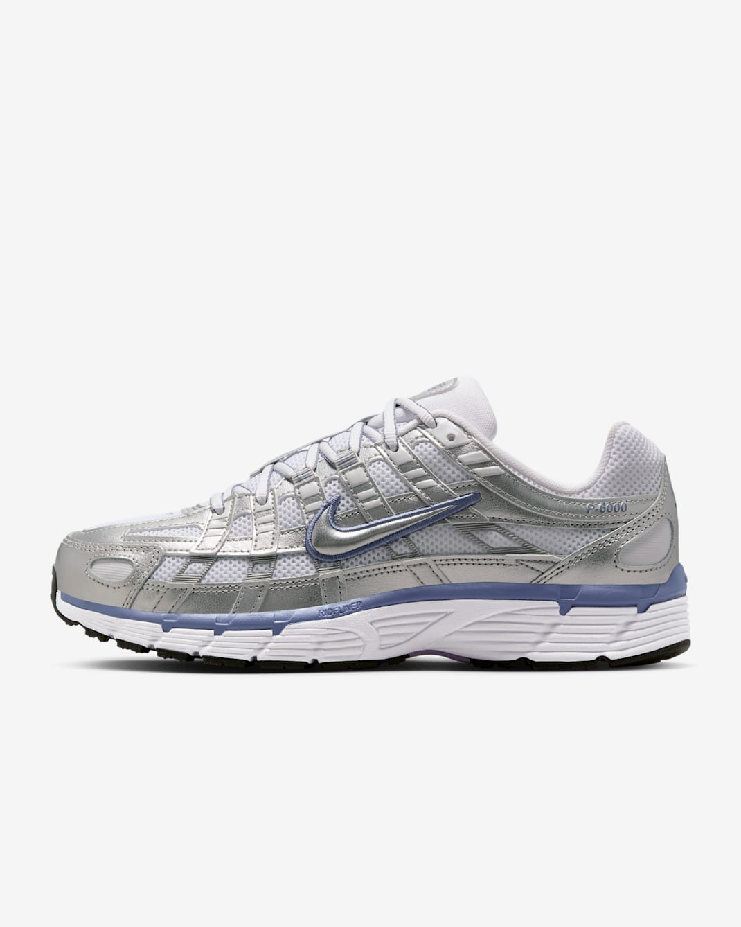 Nike P-6000 Women's Shoes - Metallic Silver/White/Black/World Indigo