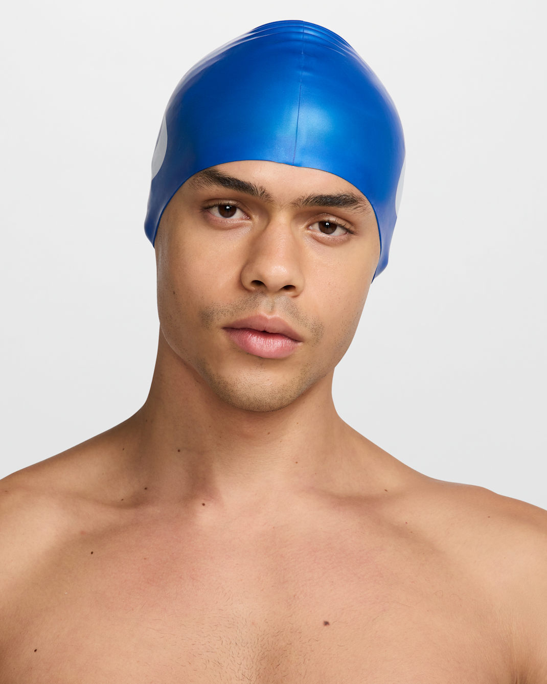 Gorra de natación Nike Swim Big Swoosh - Royal juego/Royal juego