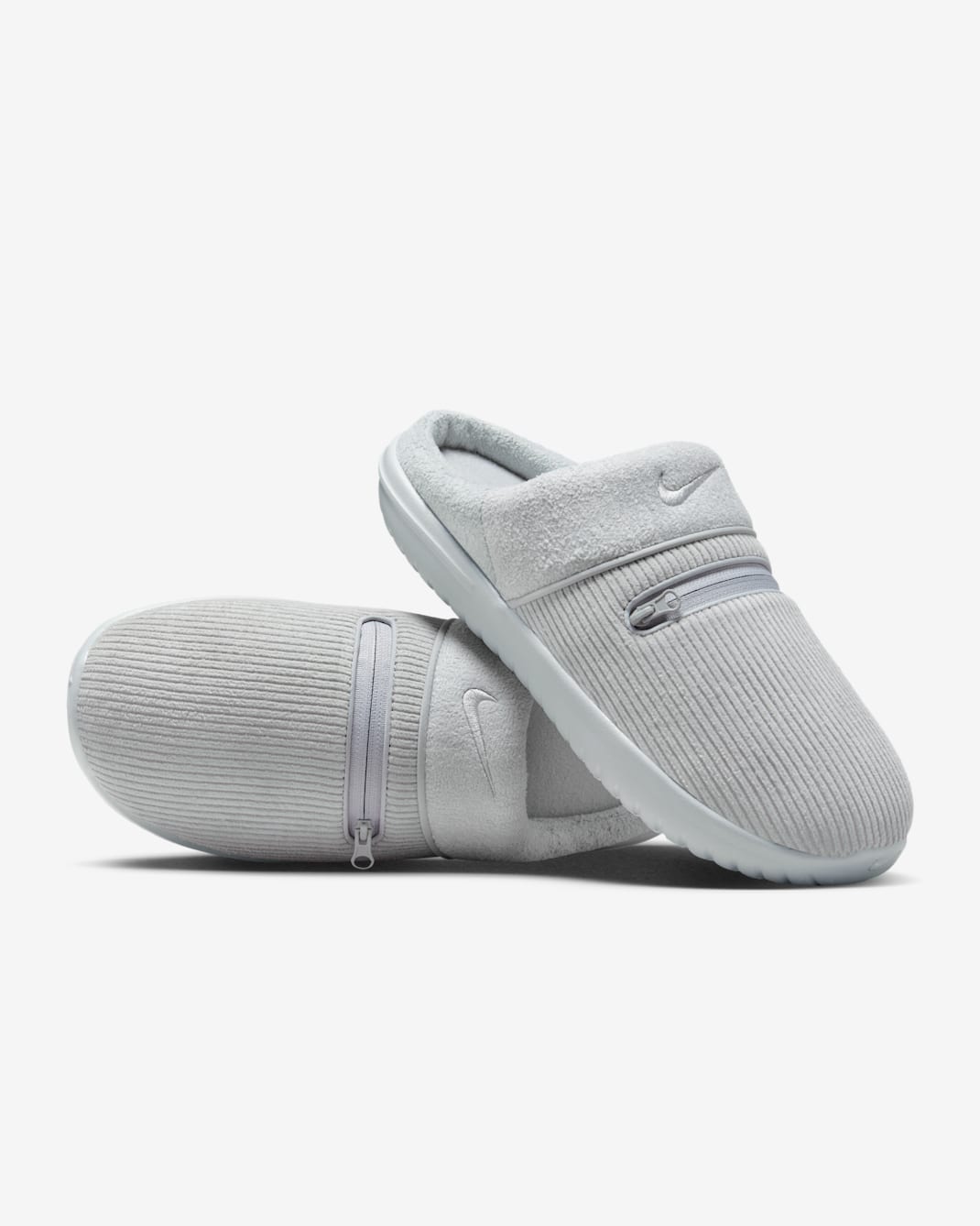 Nike Burrow Men's Slippers - Light Smoke Grey/Light Smoke Grey