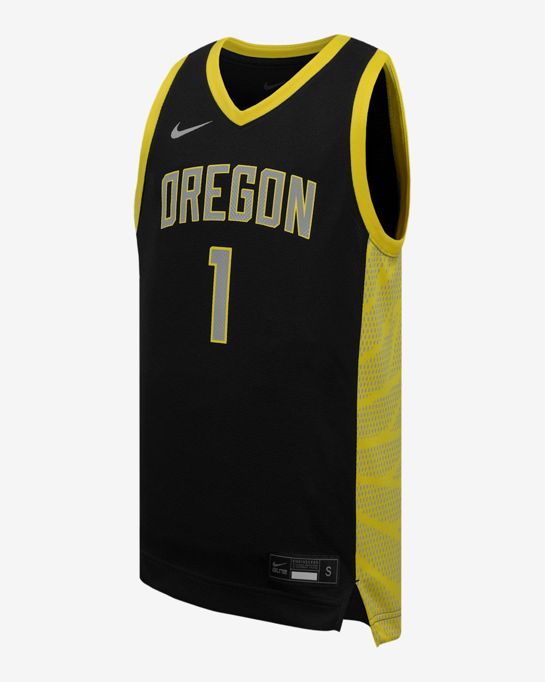 Jersey de básquetbol Nike Replica para niños talla grande Oregon Ducks - Negro