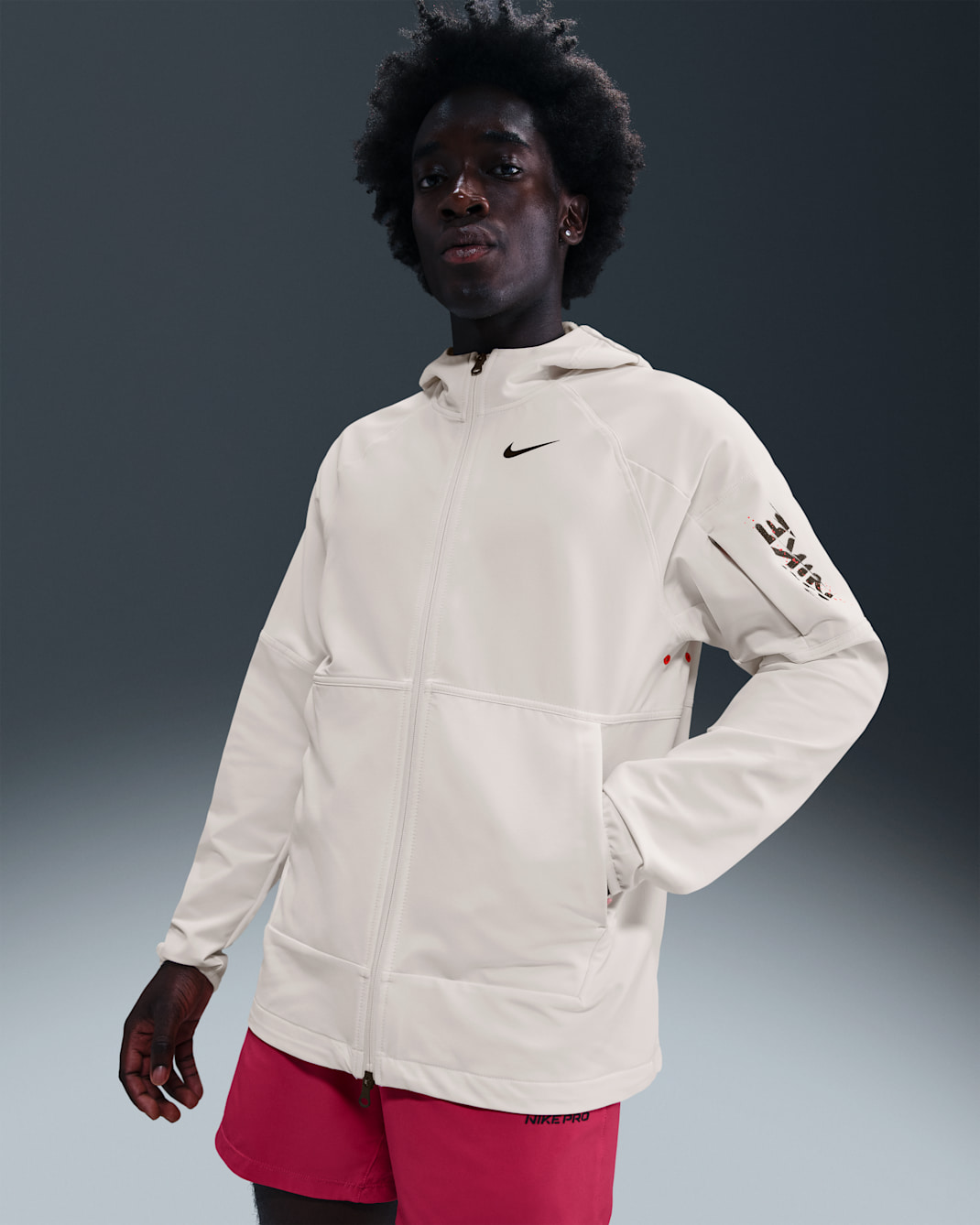 Nike Pro Men's Flex Vent Winterized Jacket - Sail