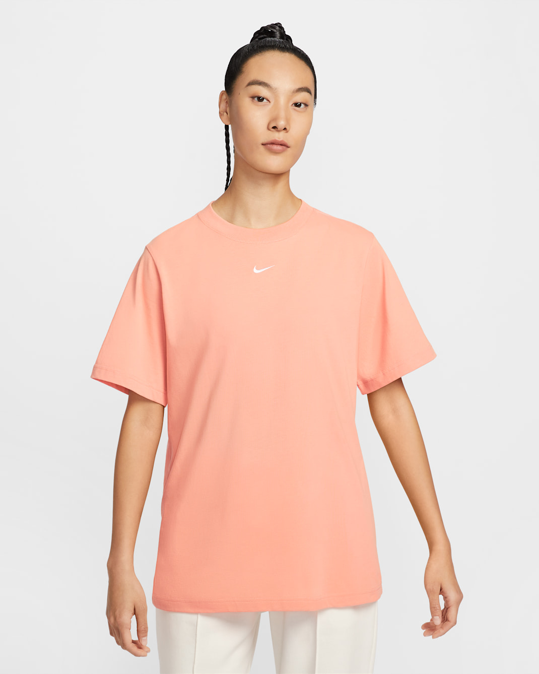 나이키 스포츠웨어 여성 티셔츠 - 애프리캇 아게이트