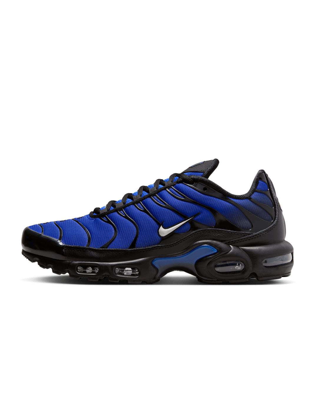 Nike Air Max Plus Premium Men's Shoes - Black/Racer Blue/Obsidian/Phantom
