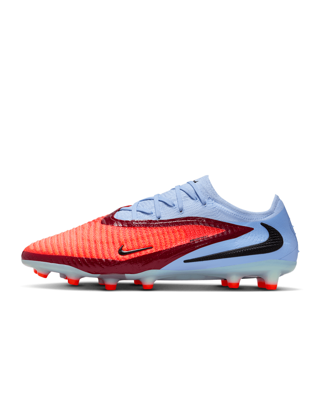 Nike Phantom 6 Low Elite Artificial-Grass Football Boot - Royal Tint/Bright Crimson