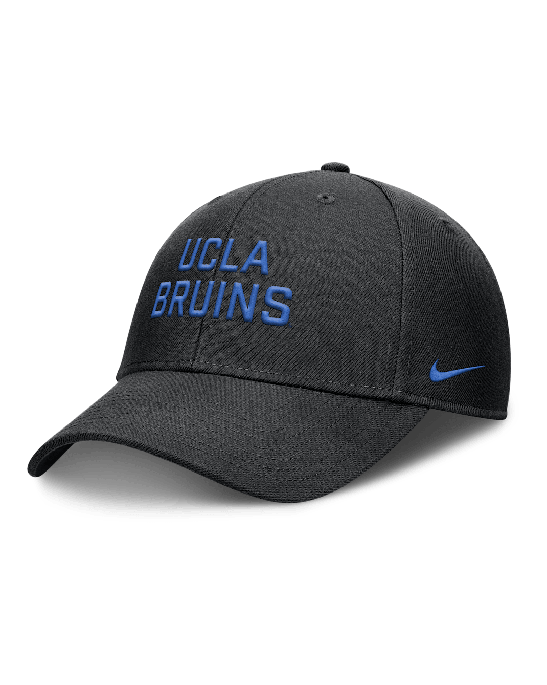 UCLA Sideline Rise Practice Men's Nike College Adjustable Hat - Black