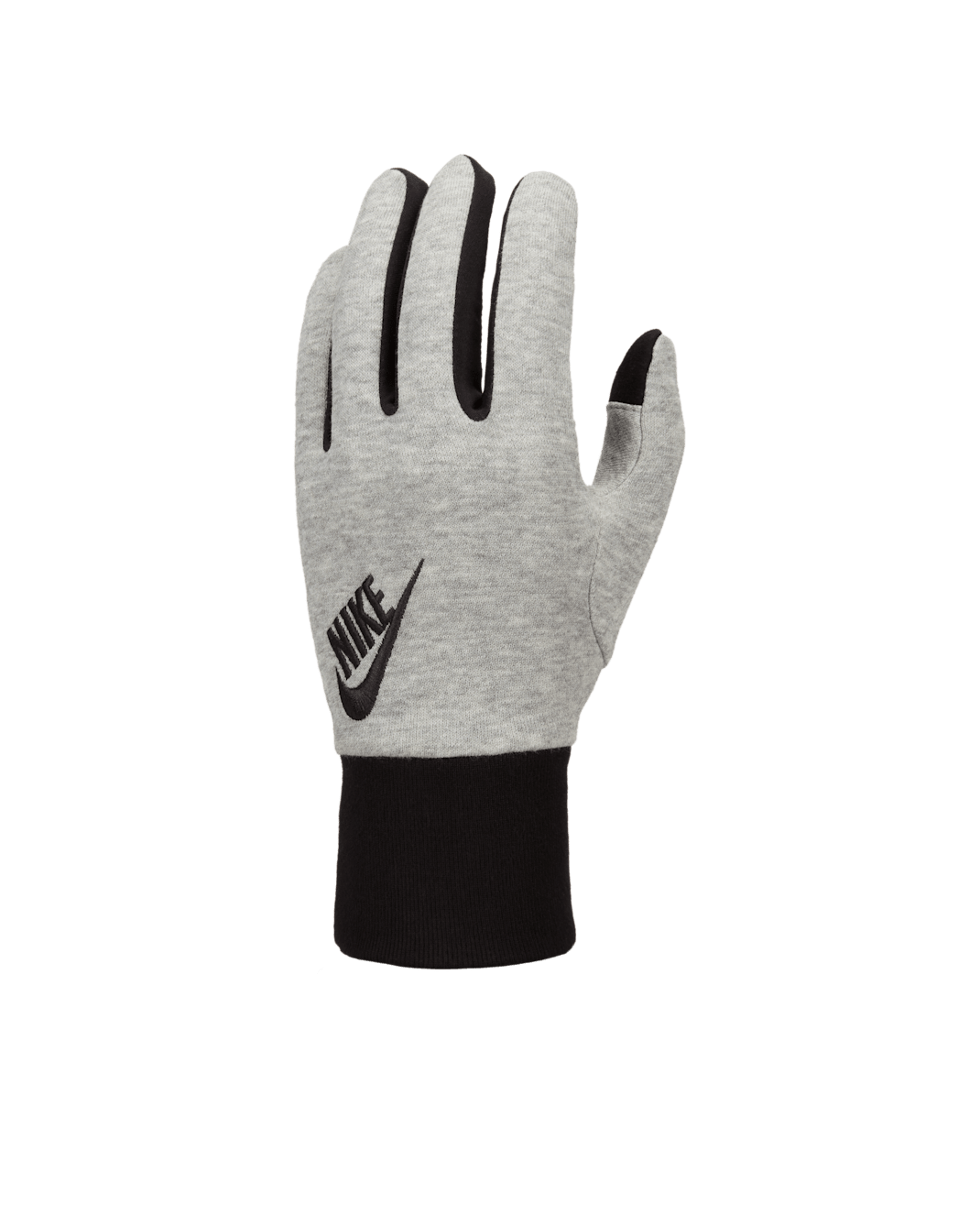 Nike Club Fleece Men's Gloves - Dark Grey Heather/Black/Black