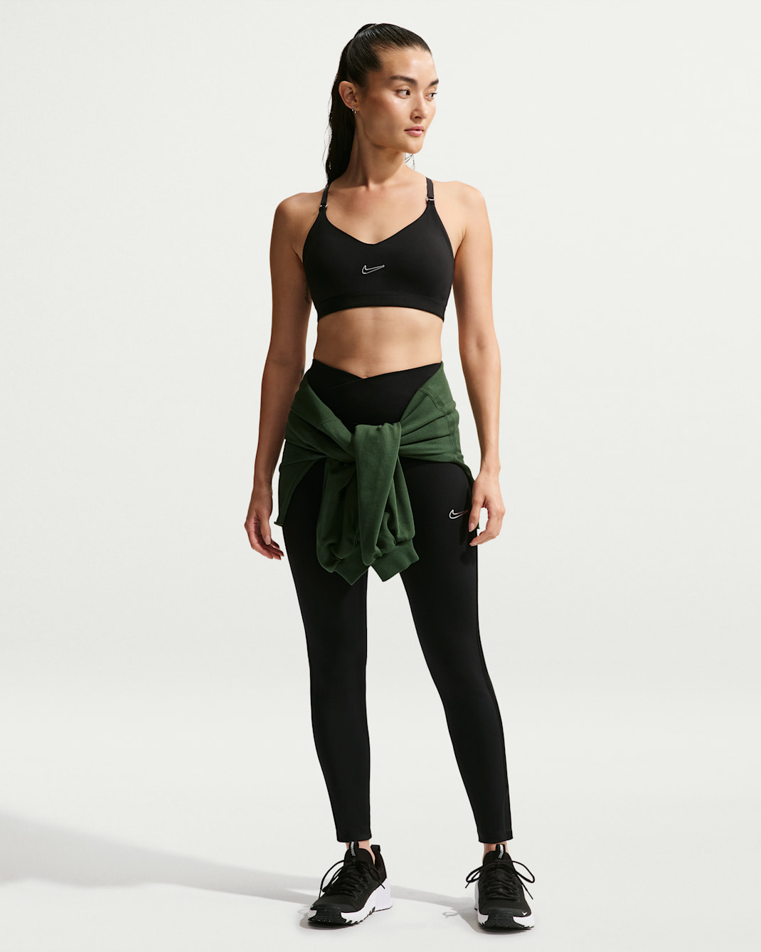 Nike One Women's Dri-FIT High-Waisted Leggings - Black