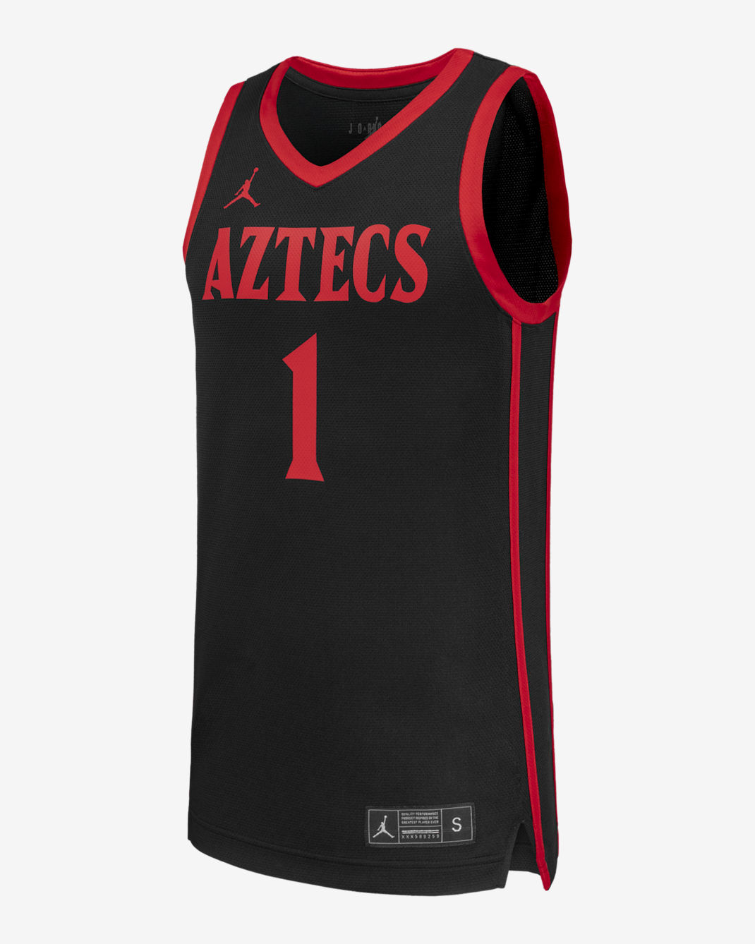 San Diego State Men's Basketball Nike College Replica Jersey - Black