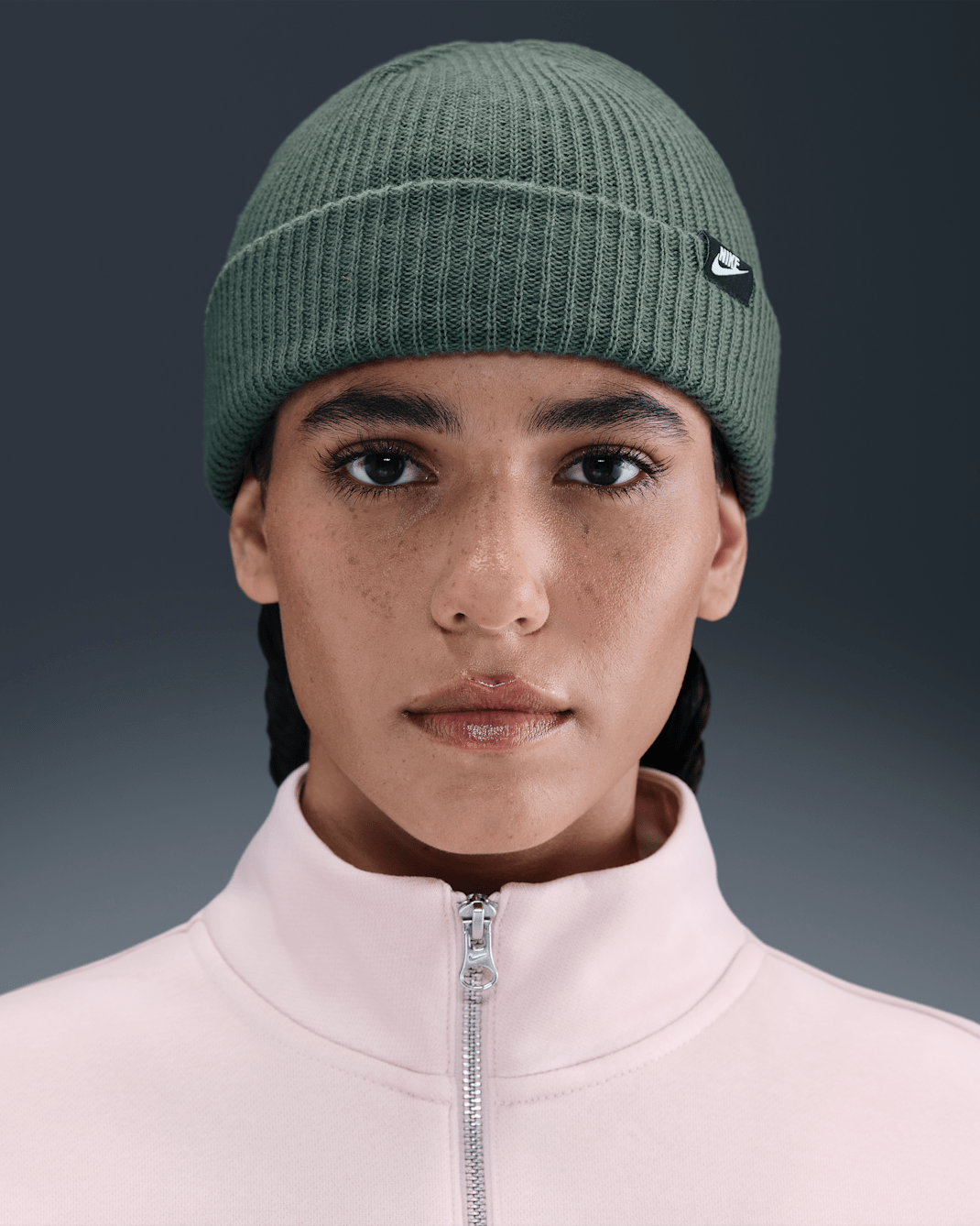 Nike Terra Futura365 Short-Cuff Beanie - Clay Green