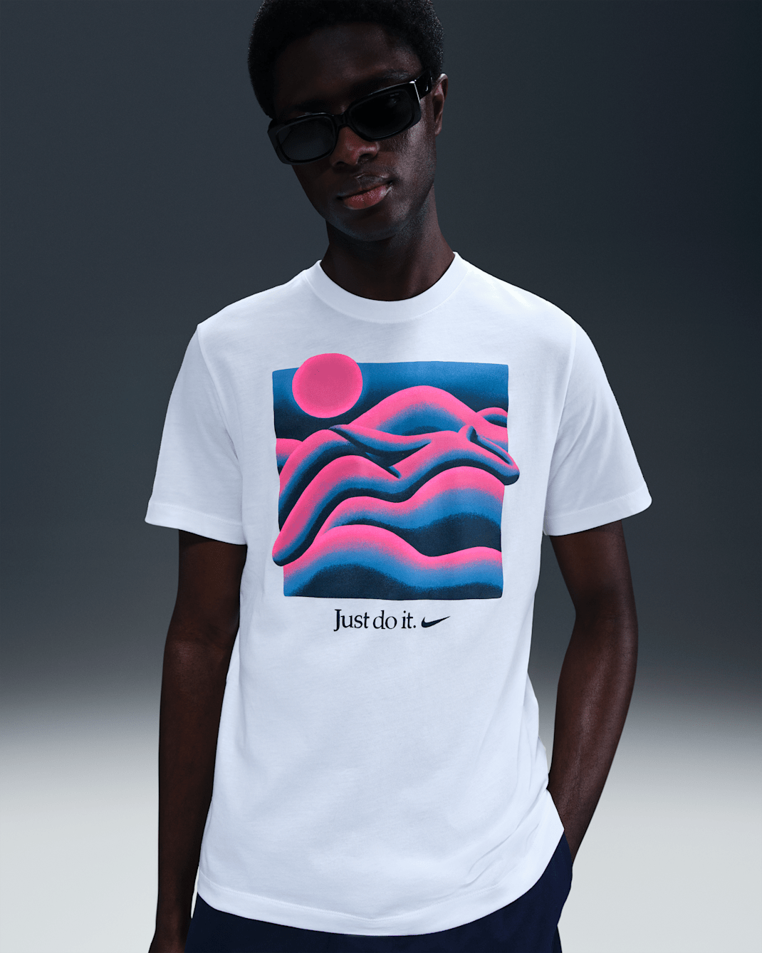 Playera Nike Sportswear  - Blanco