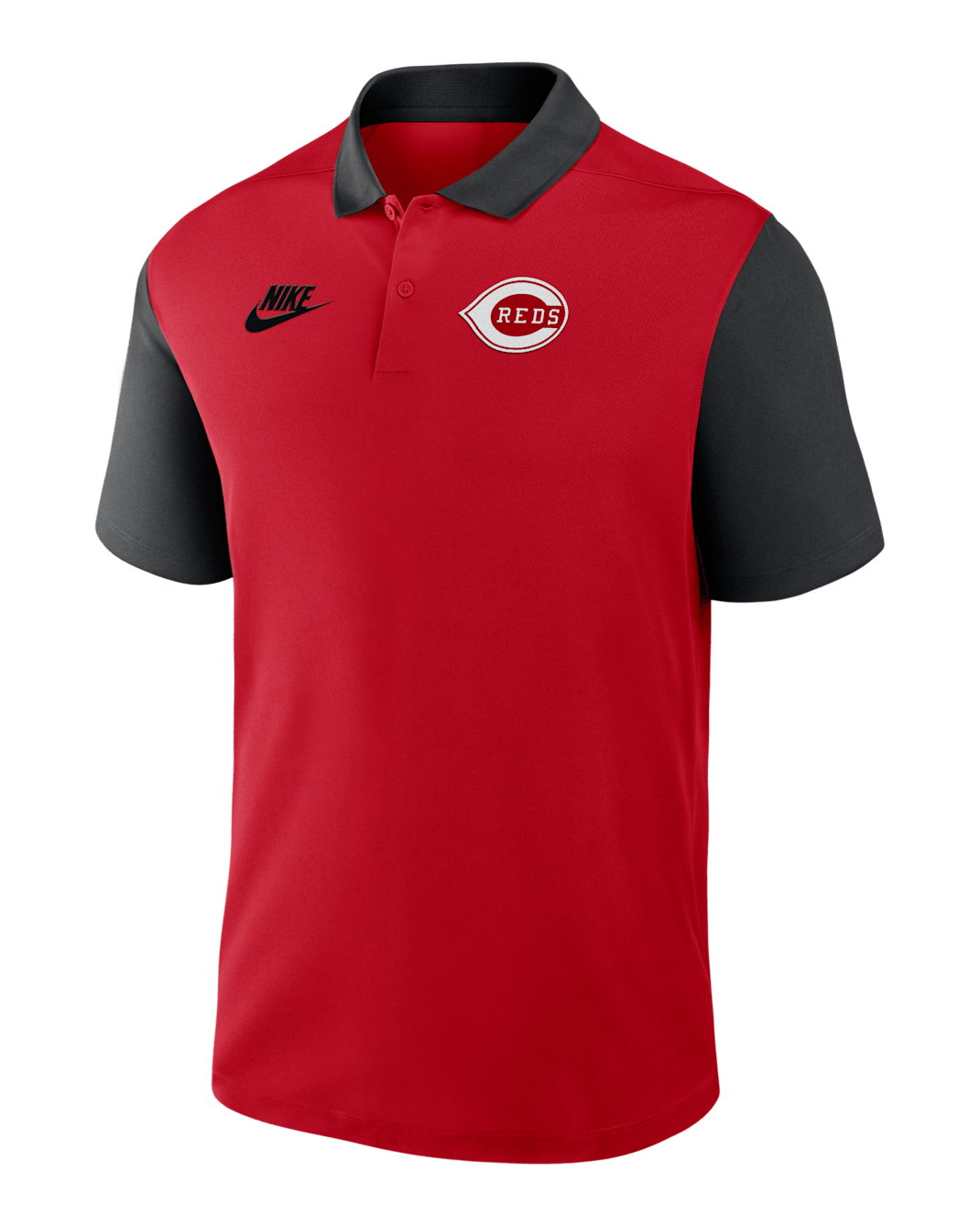 Cincinnati Reds Cooperstown Victory Men's Nike Dri-FIT MLB Polo - Red