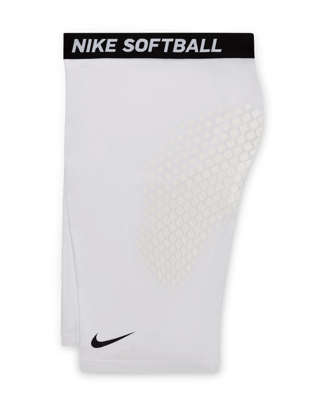 Nike Women's Dri-FIT Softball Slider Short - White