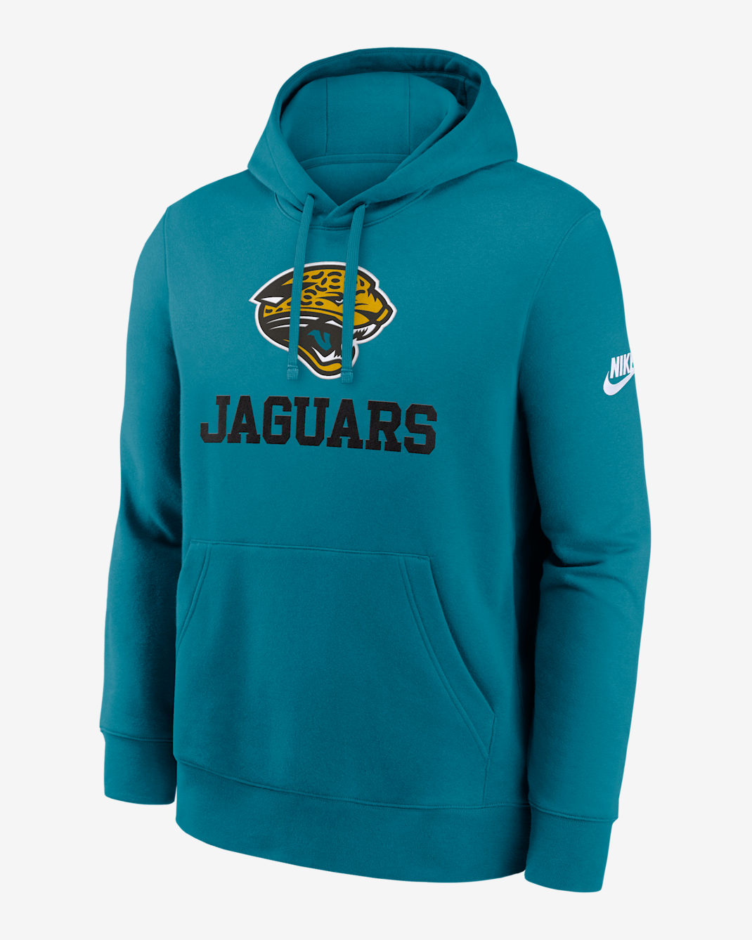 Sudadera con gorro sin cierre Nike de la NFL para hombre Jacksonville Jaguars Best Season Rewind Club Logo - Azul verdoso