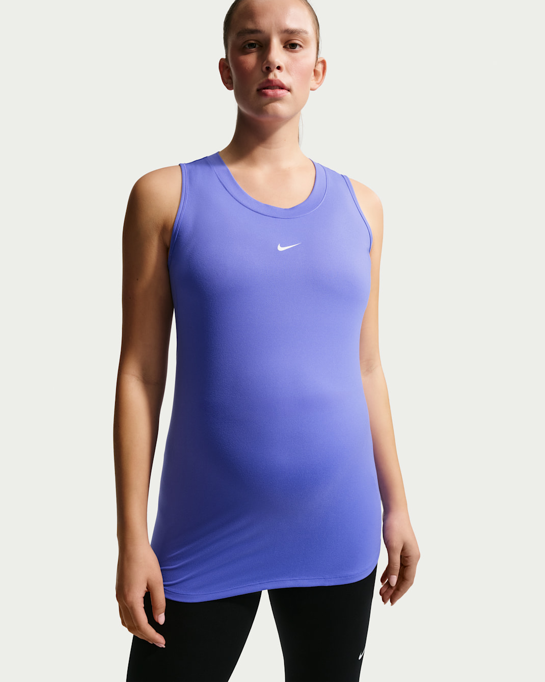 Nike (M) One Women's Dri-FIT Slim-Fit Tank Top (Maternity) - Sapphire