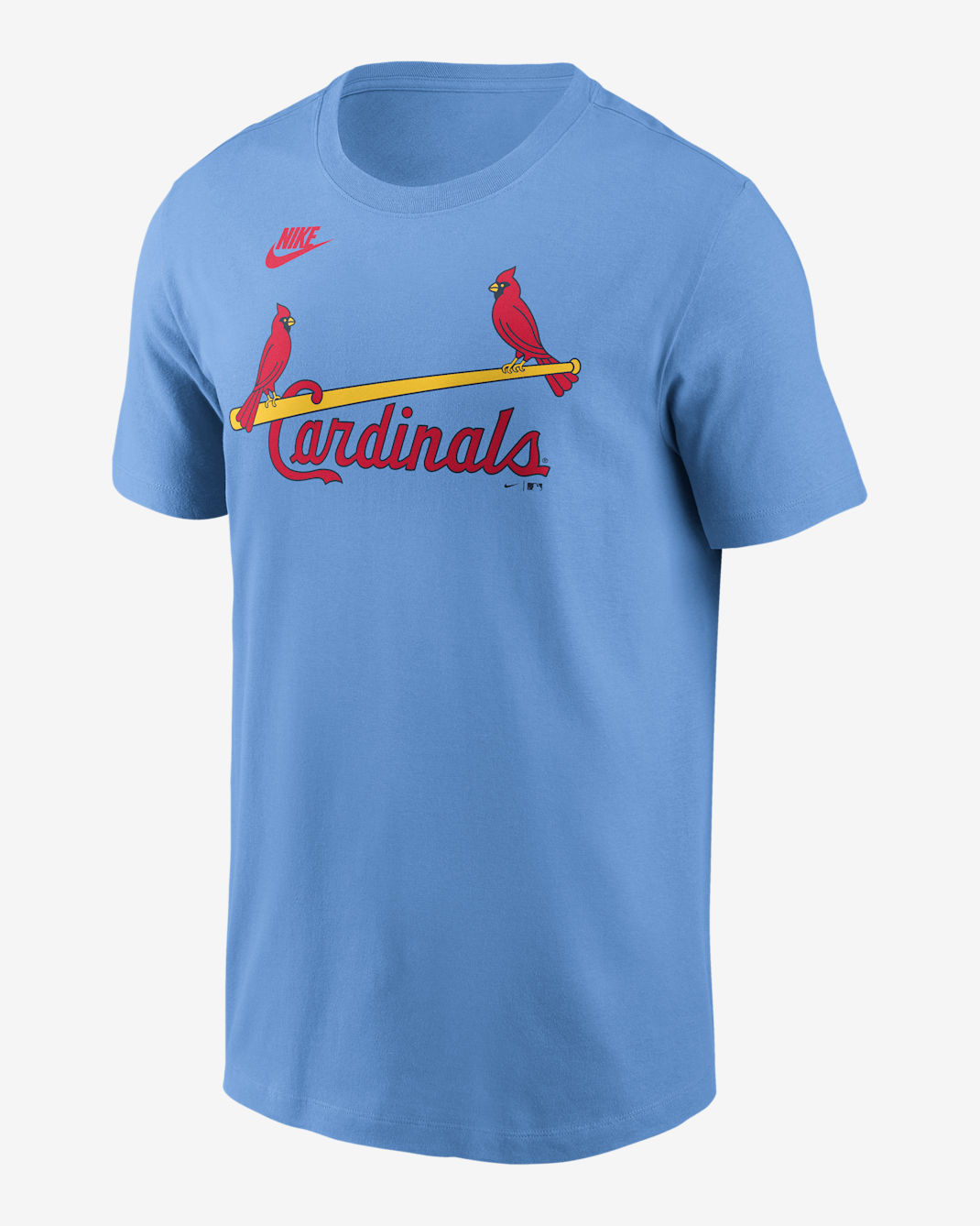 Ozzie Smith St. Louis Cardinals Cooperstown Men's Nike MLB T-Shirt - Light Blue