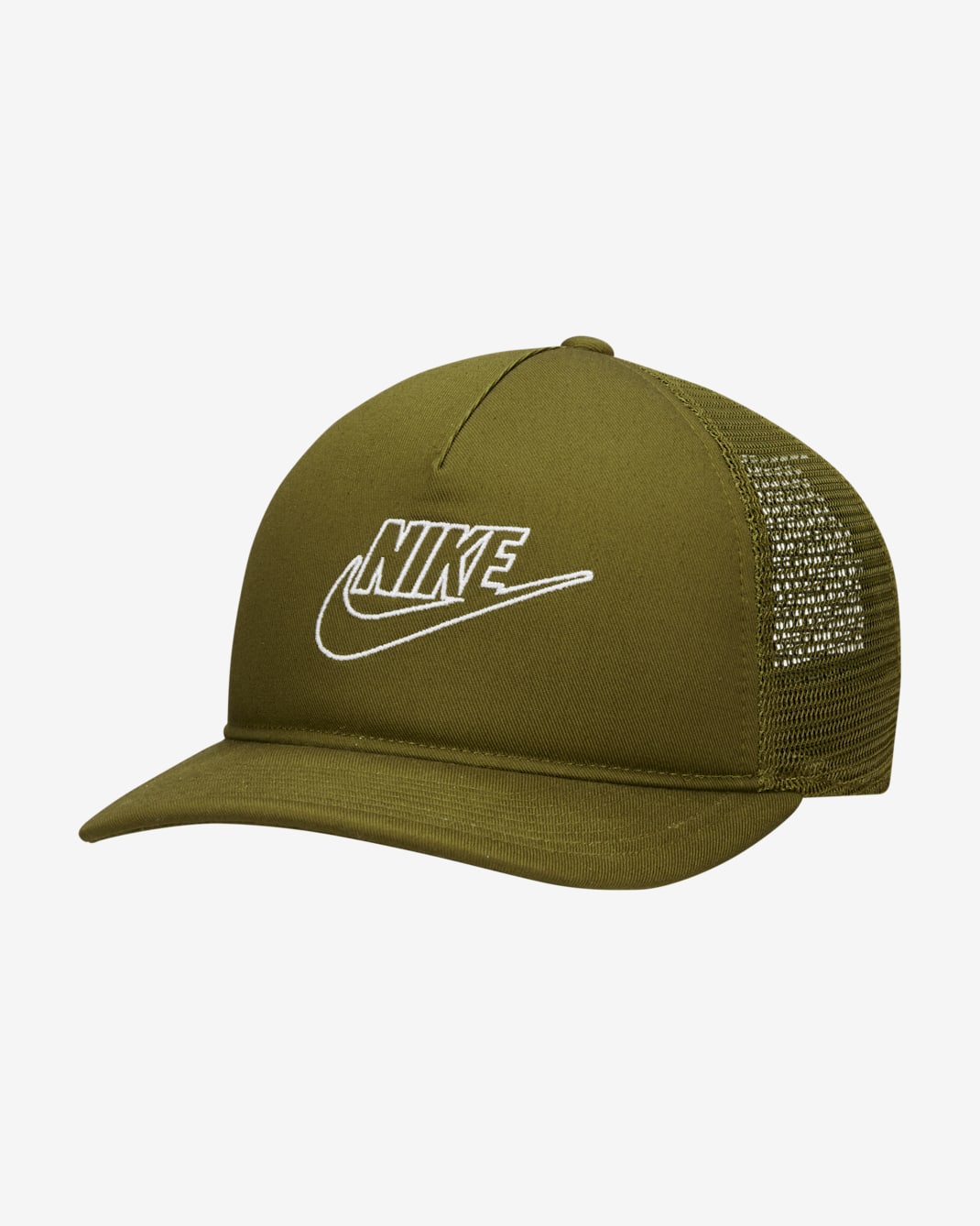 Nike Sportswear Classic 99 Trucker Cap - Olive Flak/Olive Flak/White