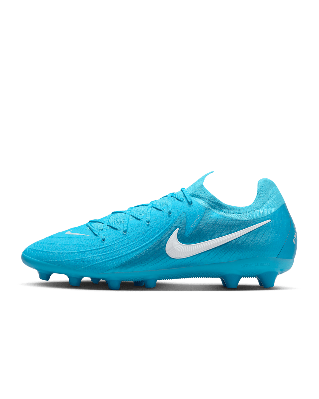 Nike Phantom GX 2 Pro Artificial-Grass Low-Top Soccer Cleats - Blue Fury/White