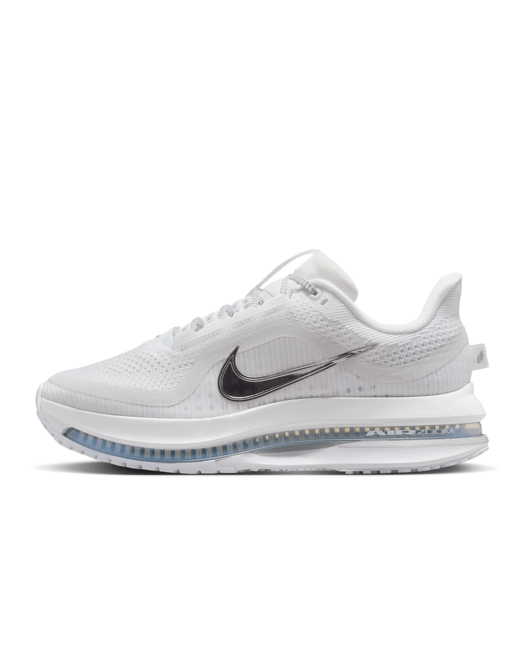 Nike Pegasus Premium Women's Road Running Shoes - White/Metallic Silver/Metallic Silver
