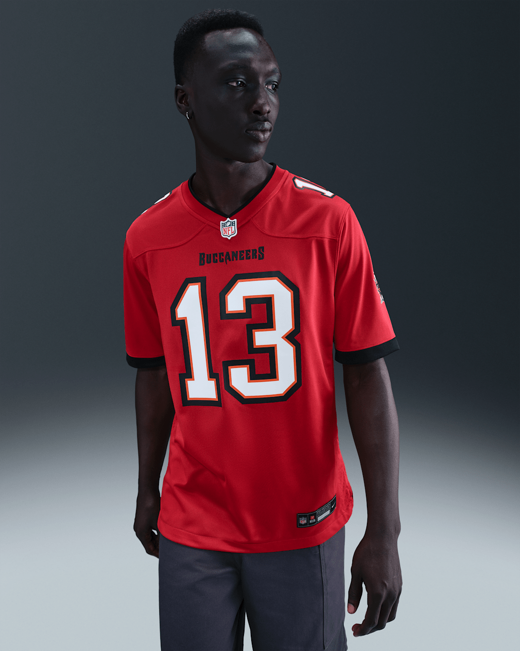 NFL Tampa Bay Buccaneers (Mike Evans) Men's Game American Football Jersey - Gym Red
