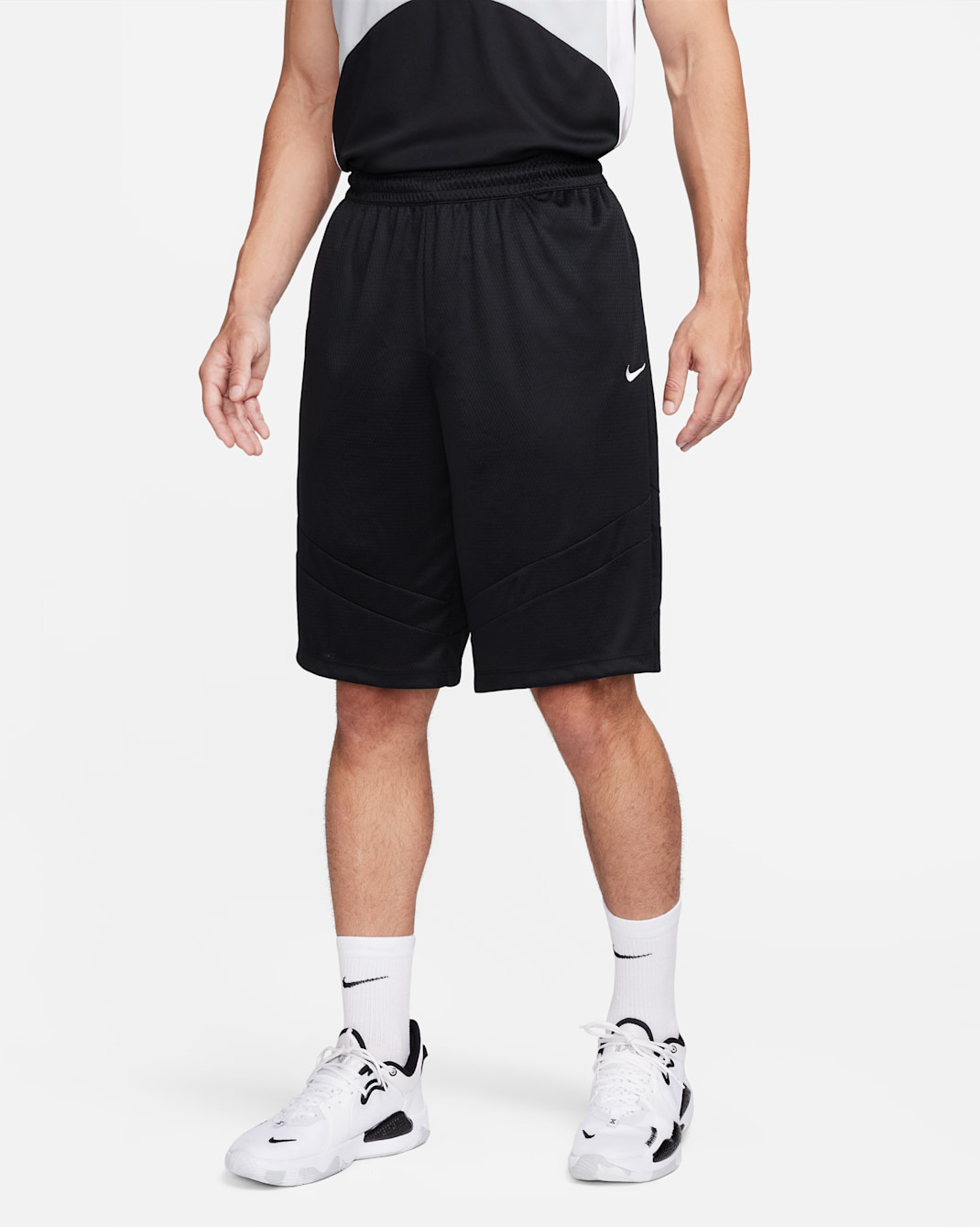 Nike Icon Men's Dri-FIT 11" Basketball Shorts - Black/Black/Black