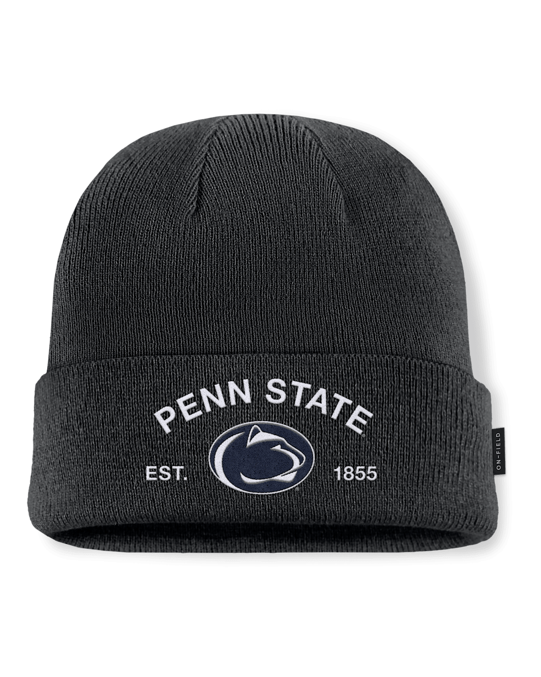 Penn State 2025 Military Appreciation Men's Nike College Cuffed Beanie - Black