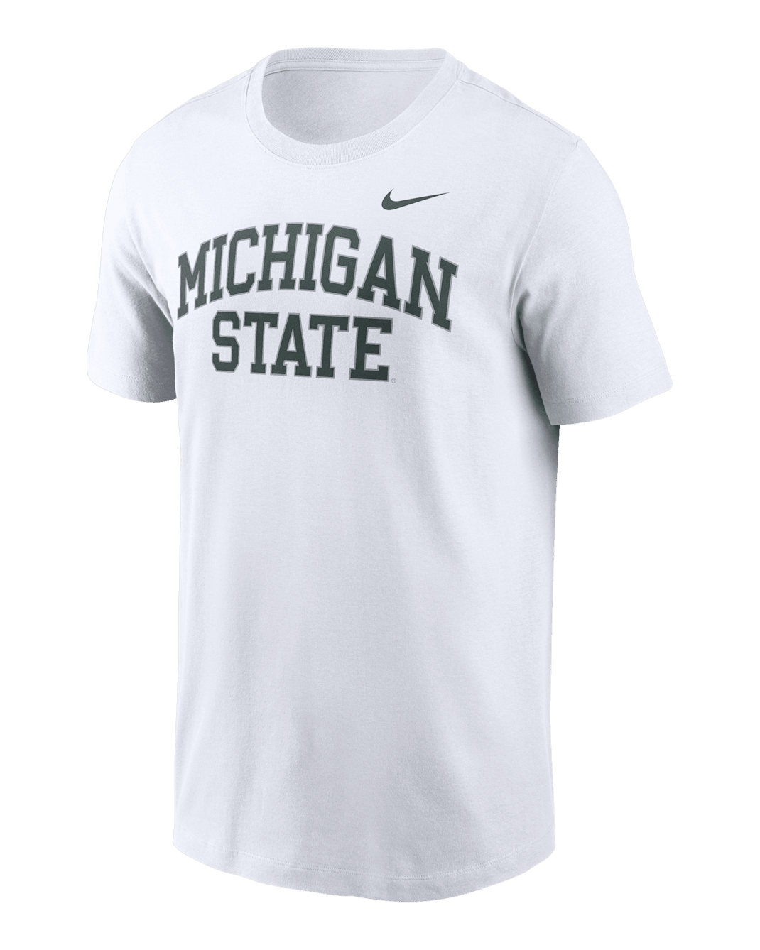 Michigan State Spartans Blitz Men's Nike College T-Shirt - White