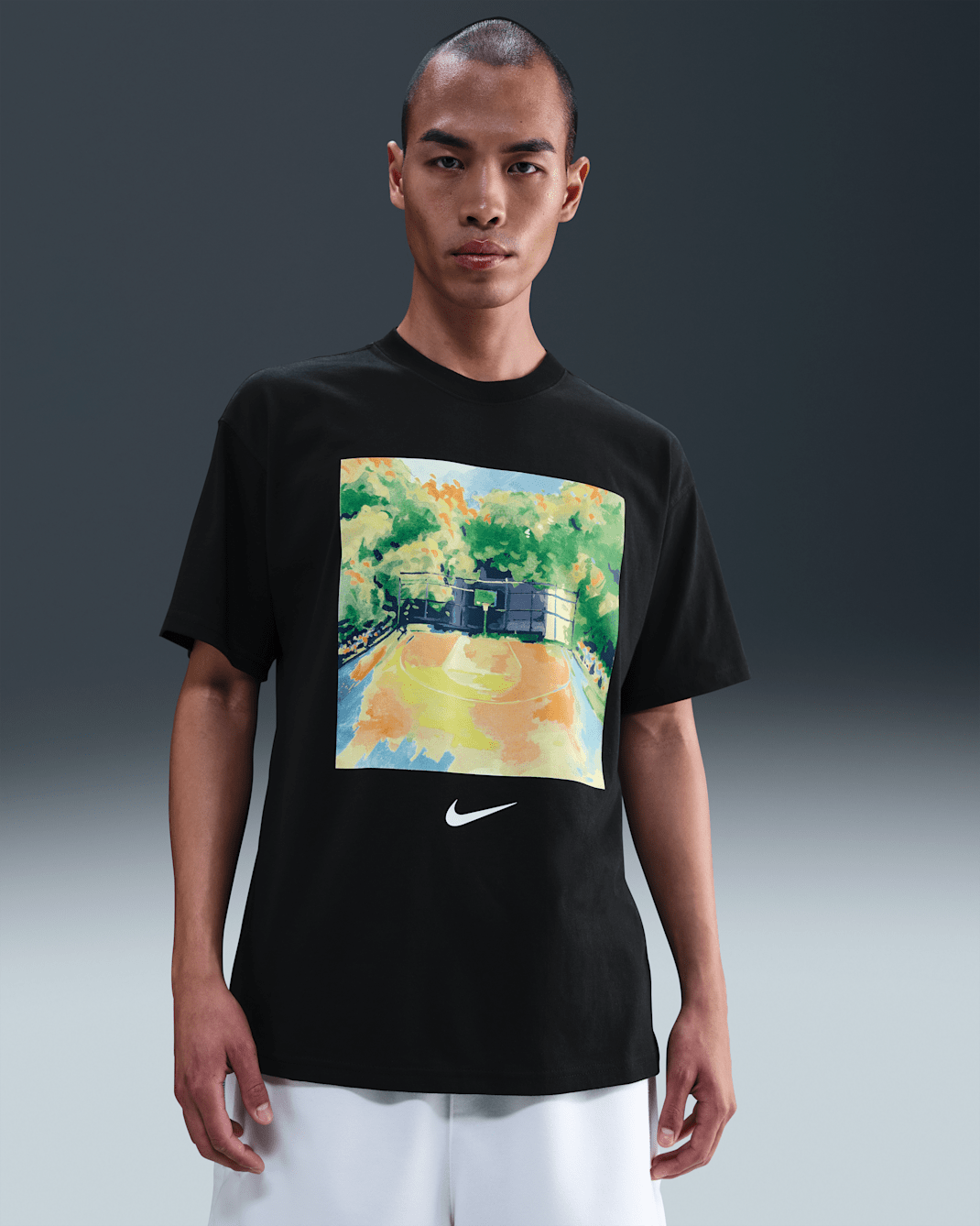 Nike 男款 Max90 T 恤 - 黑色