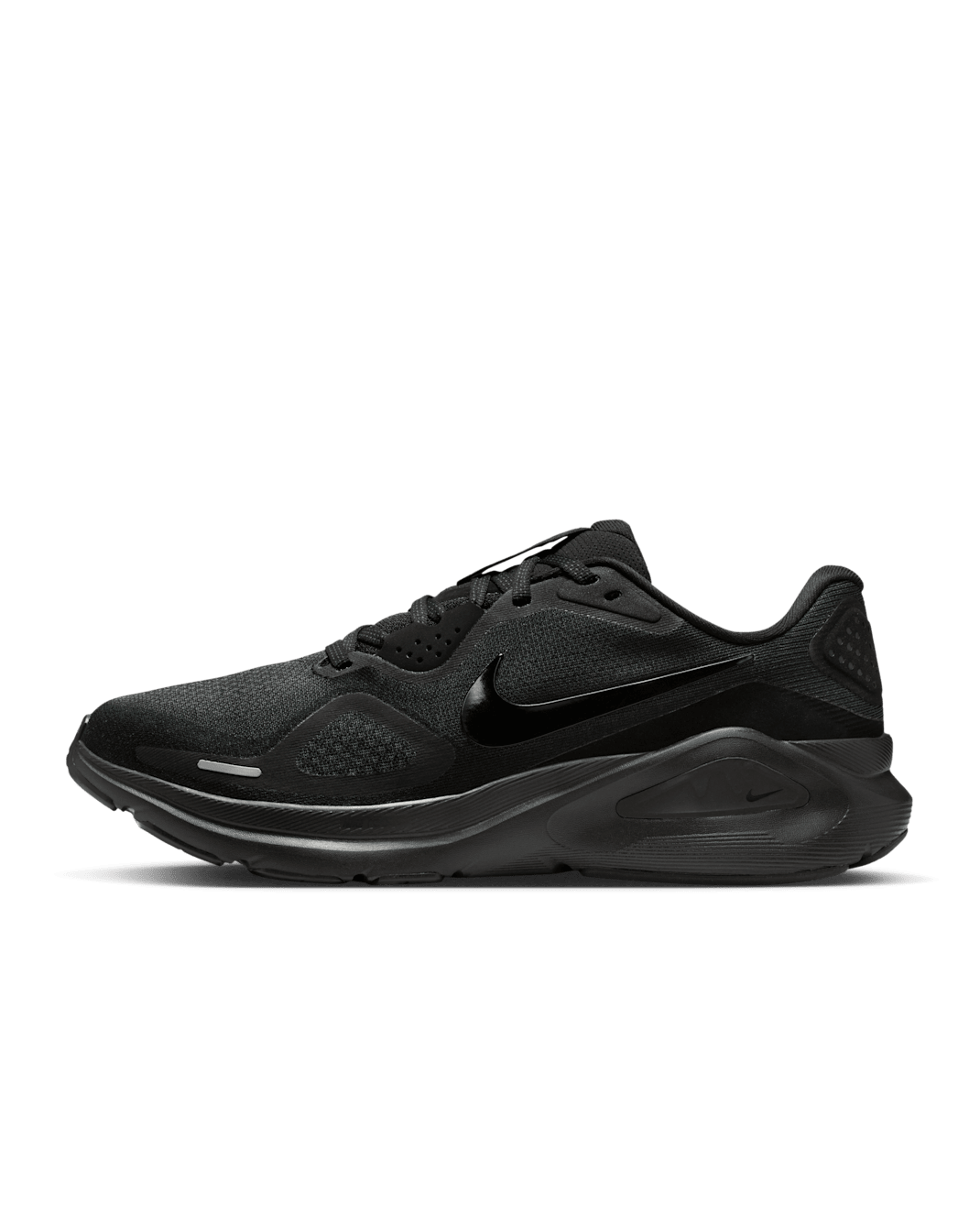 Γυναικεία παπούτσια για τρέξιμο σε δρόμο Nike Structure 26 - Μαύρο/Iron Grey/Metallic Silver/Μαύρο