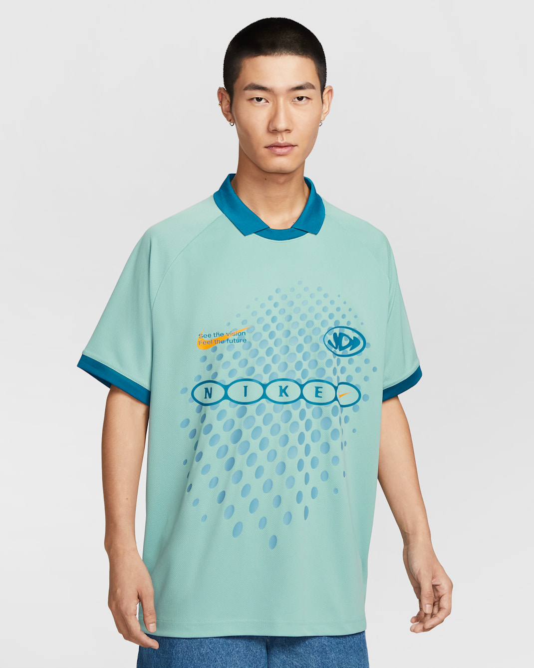 Nike 男款 Dri-FIT 短袖球衣 - Cannon
