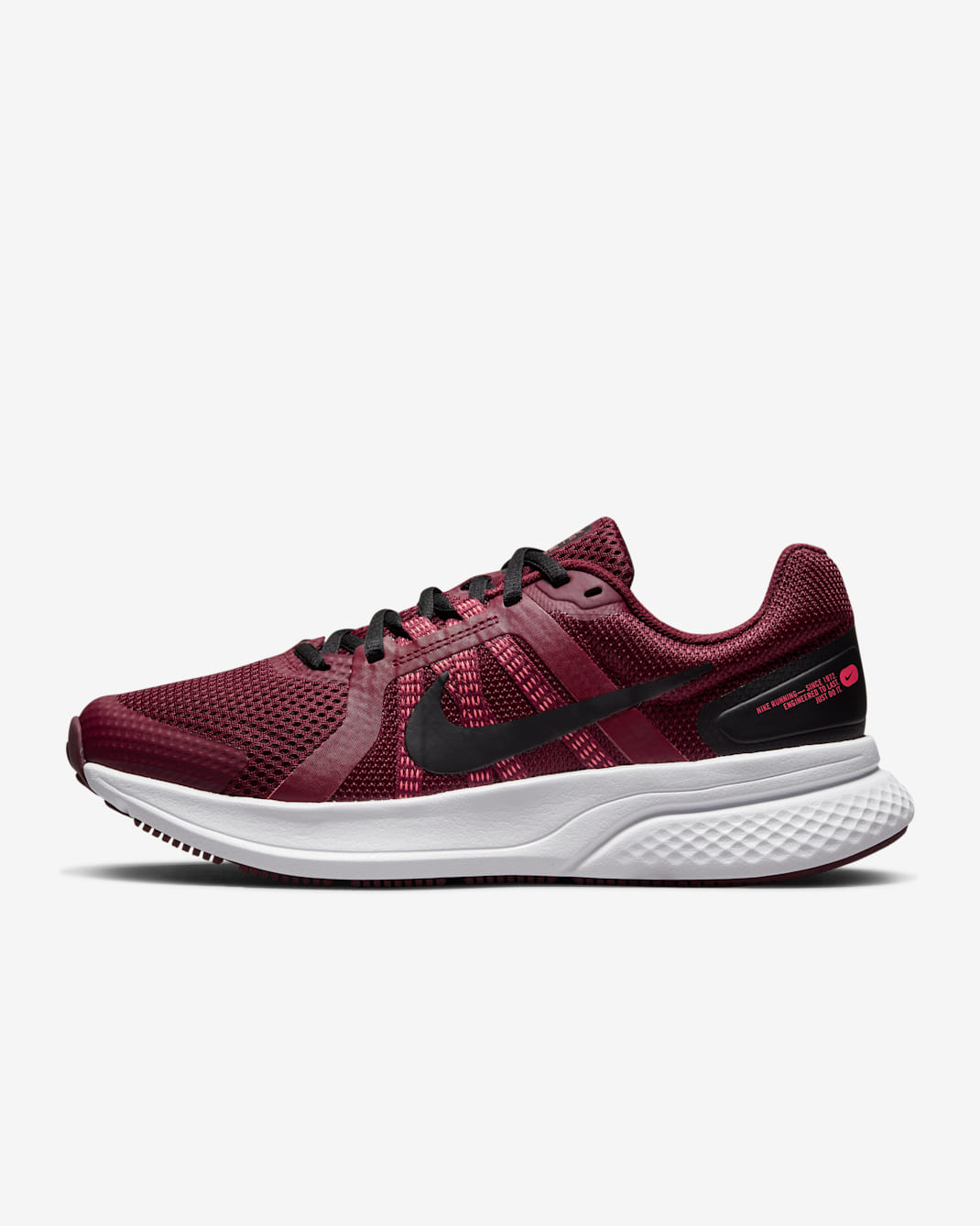 Nike Run Swift 2 Women's Road Running Shoes - Dark Beetroot/Archaeo Pink/White/Black