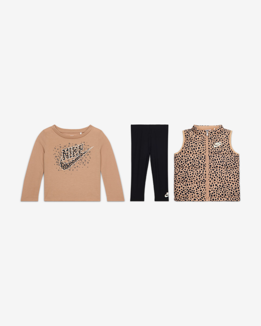 Completo in 3 pezzi Nike Wild Warmth – Bebè (12-24 mesi) - Nero