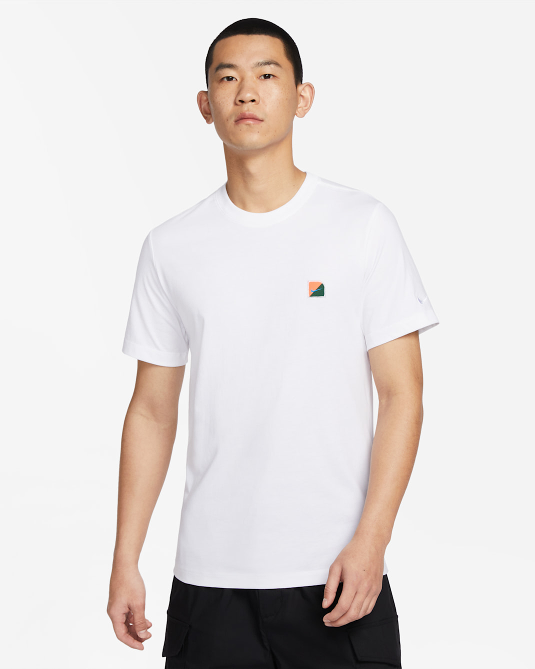 Nike Sportswear Men's T-Shirt - White/Gorge Green/White
