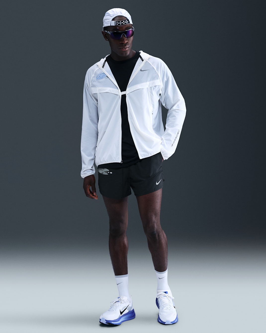 Nike Stride Men's Dri-FIT 13cm (approx.) Brief-Lined Running Shorts - Black