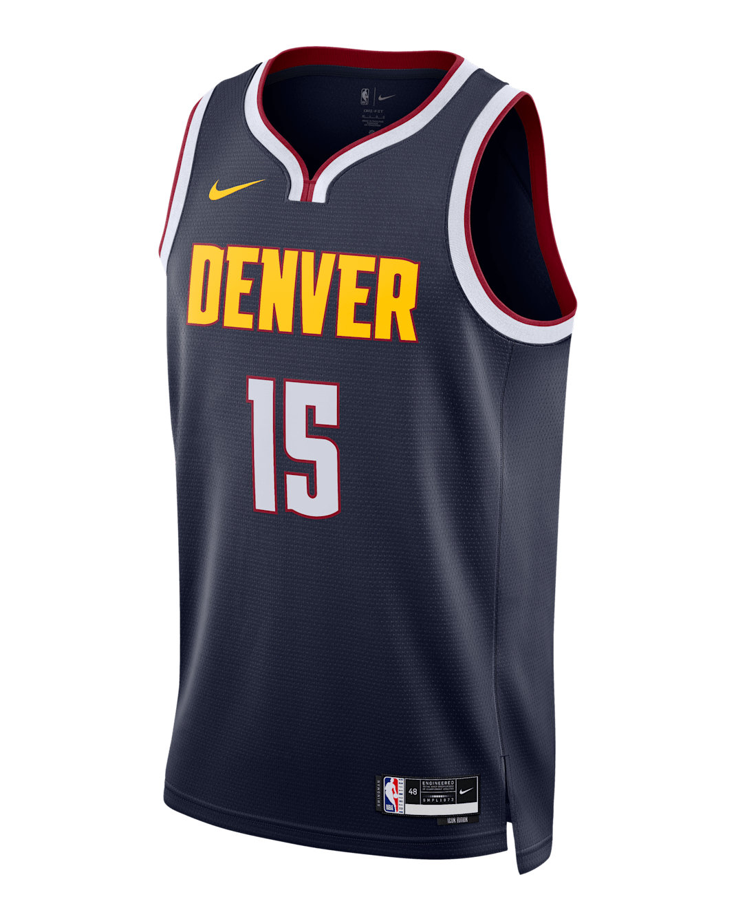 Denver Nuggets Icon Edition Men's Nike Dri-FIT NBA Swingman Jersey - College Navy