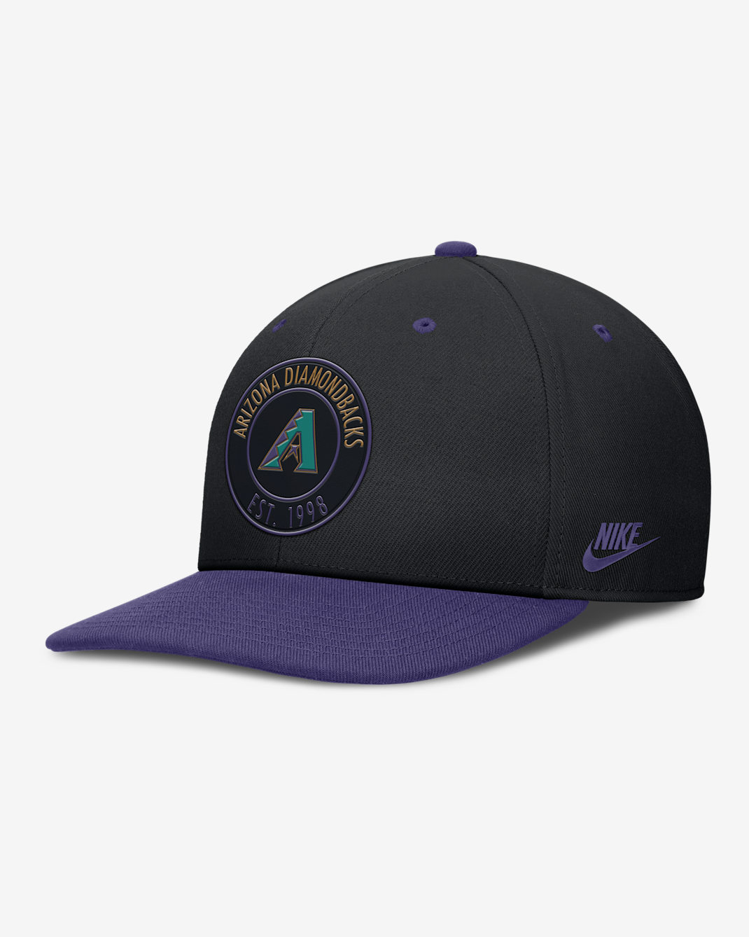 Arizona Diamondbacks Cooperstown Pro Men's Nike Dri-FIT MLB Adjustable Hat - Black