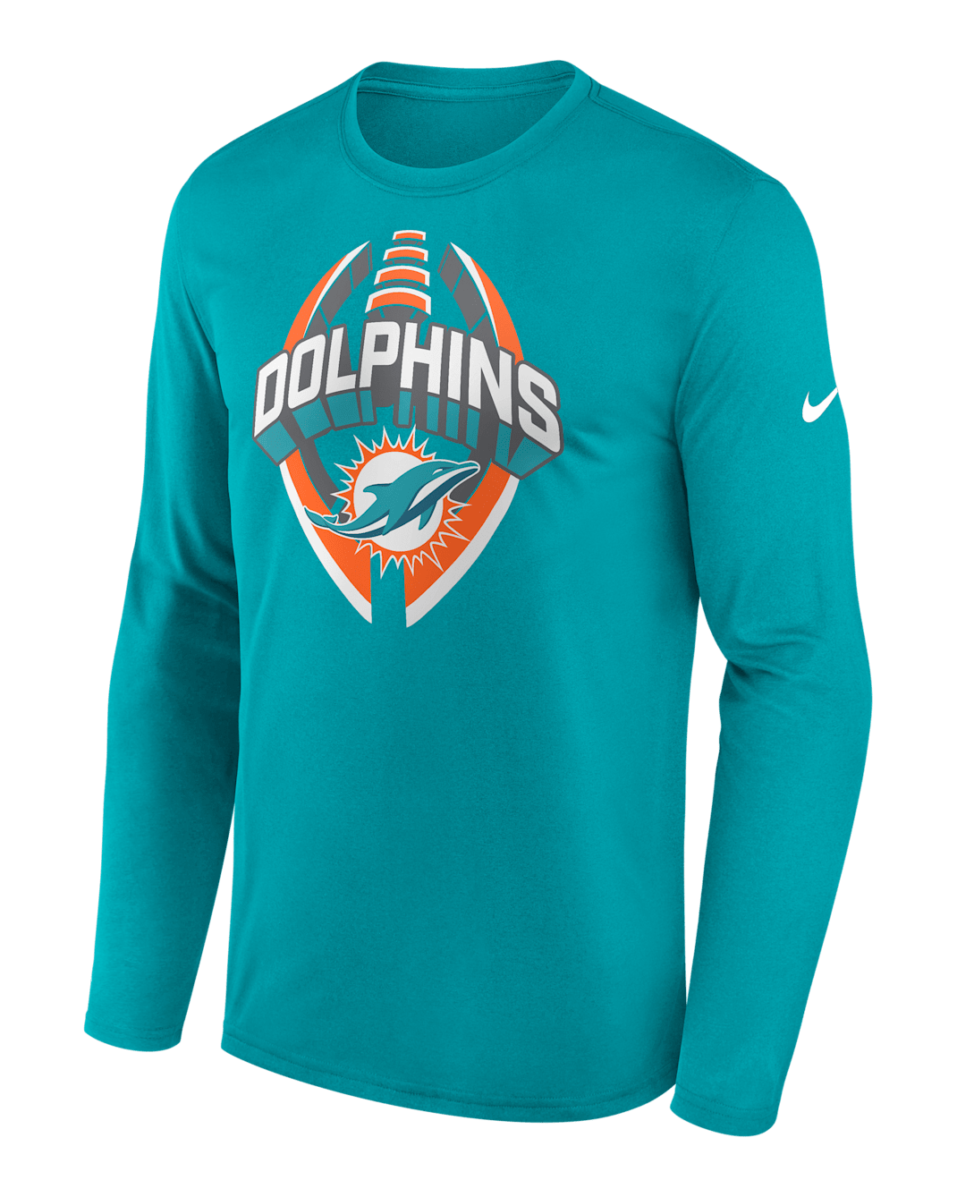 Miami Dolphins Legend Icon Men's Nike Dri-FIT NFL Long-Sleeve T-Shirt - Green
