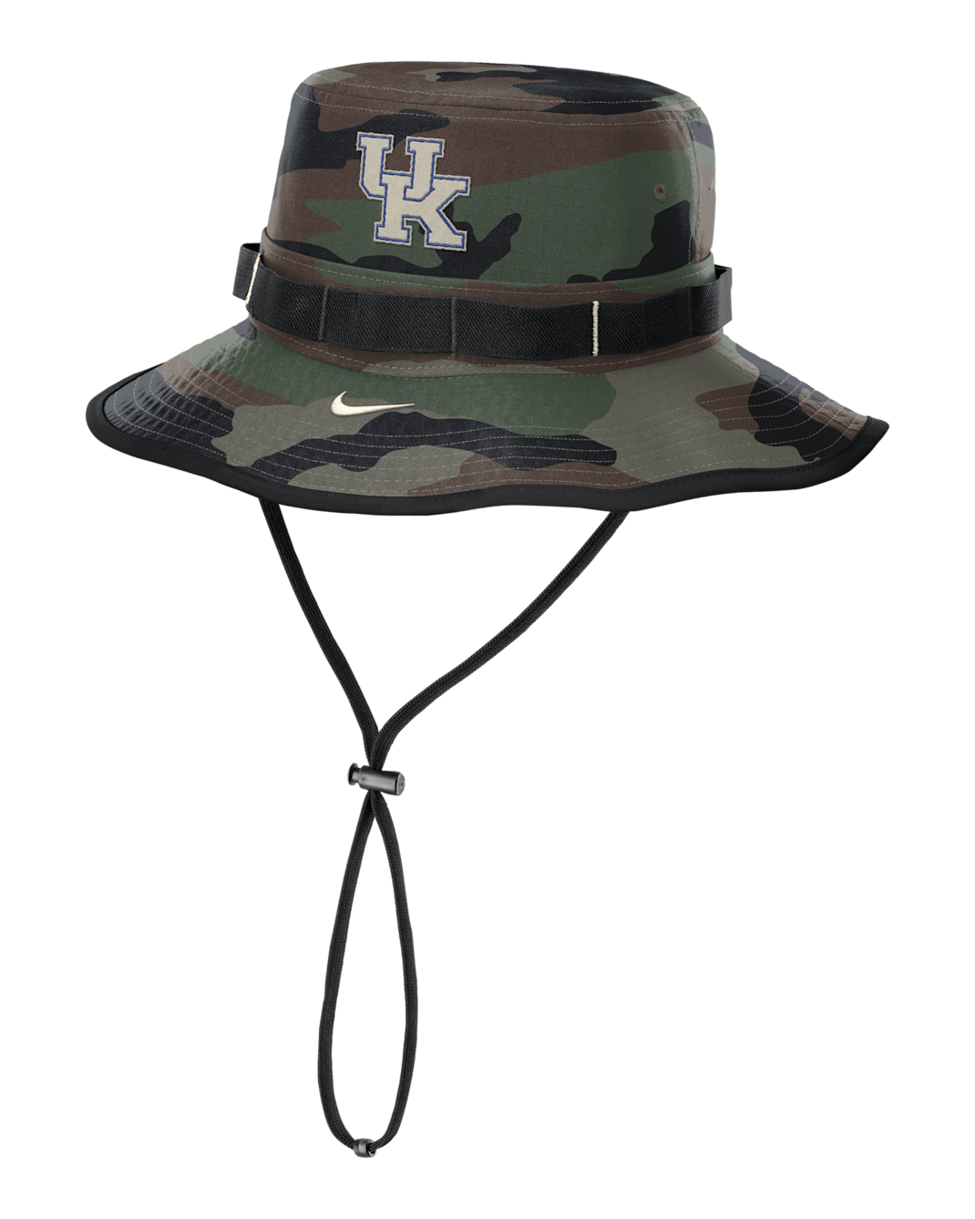 Kentucky 2025 Military Appreciation Boonie Men's Nike Dri-FIT College Bucket Hat - Olive