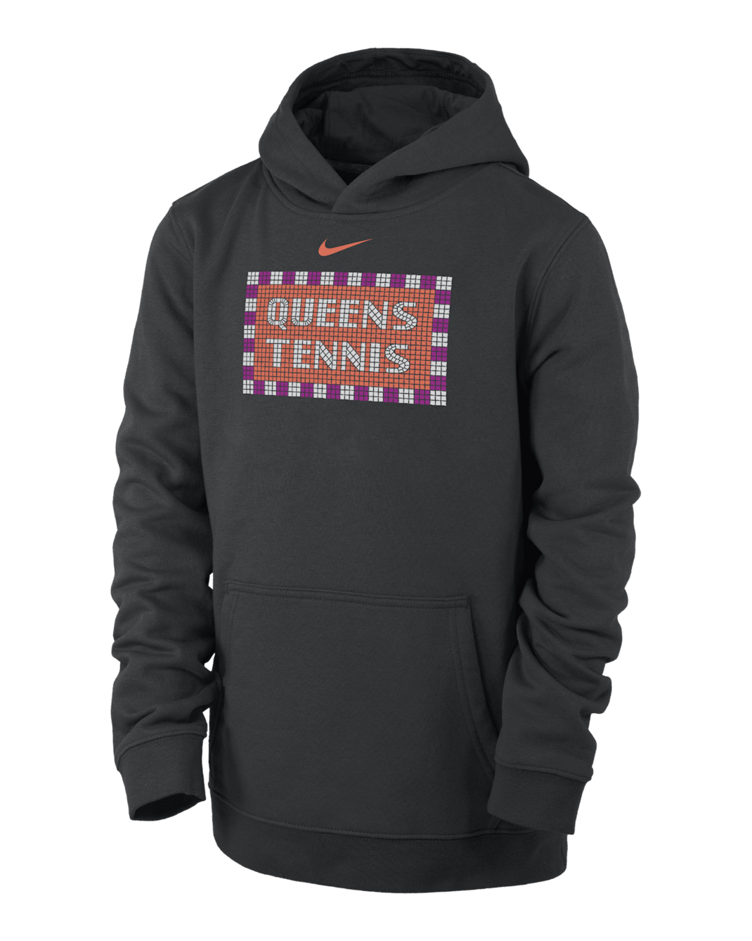 Nike Big Kids' Tennis Pullover Hoodie - Black