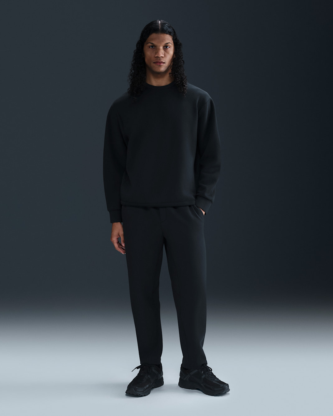 Nike 24.7 ImpossiblySoft Dri-FIT herenbroek - Zwart/Dark Smoke Grey