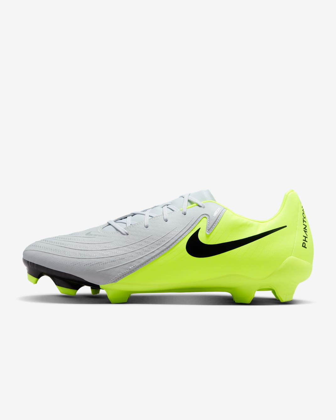 Nike Phantom GX 2 Academy Multi-Ground Low-Top Football Boot - Metallic Silver/Volt/Black