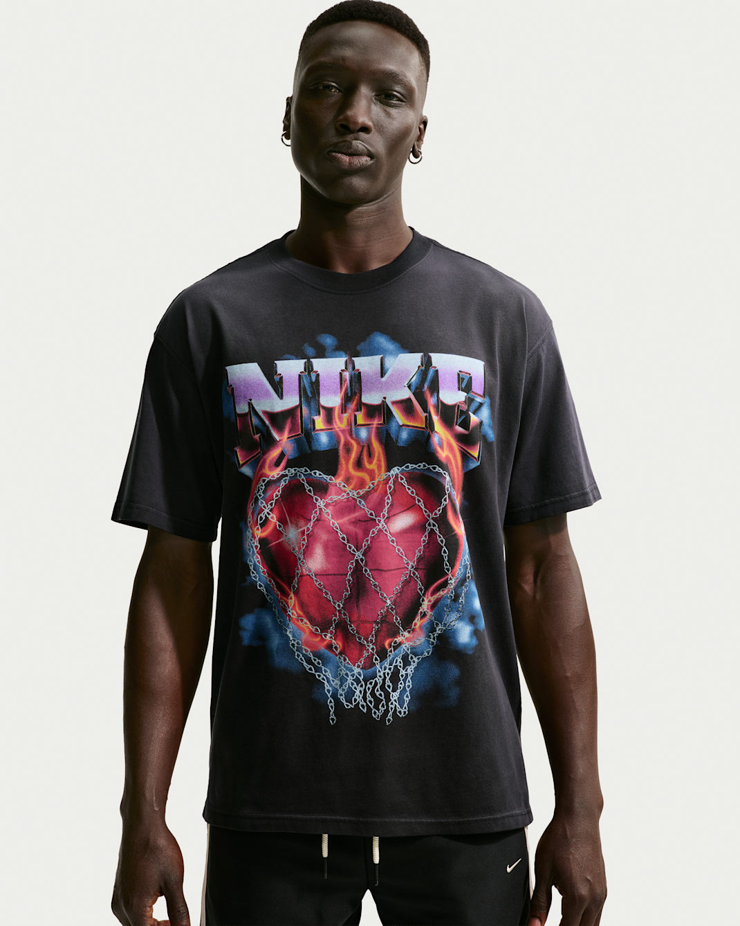 Nike Men's Basketball T-Shirt - Black