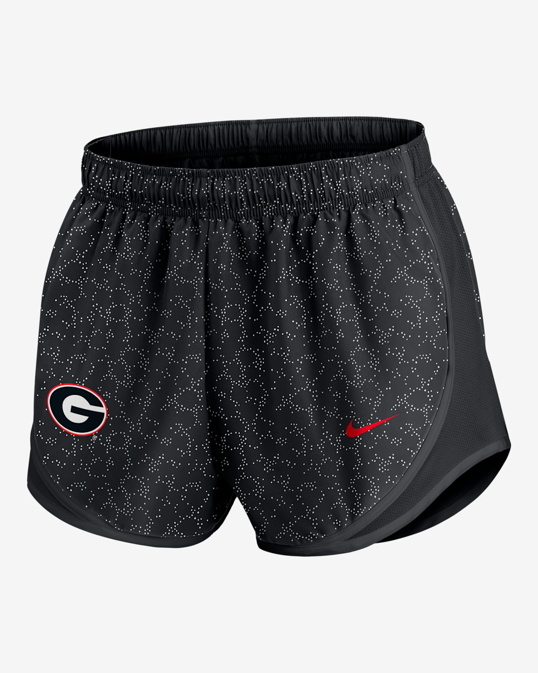 Georgia Pattern Tempo Women's Nike College Dri-FIT Shorts - Black