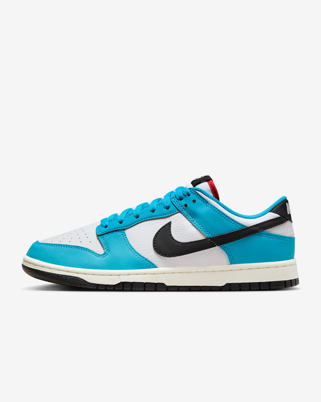 Nike Dunk Low N7 Men's Shoes - Dark Turquoise/White/Sail/Black